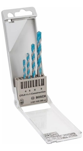 Set De Mechas Bosch Multiconstruction Bosch X 4u 4-5-6-8mm