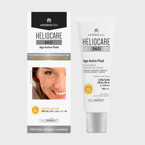 Heliocare 360 Age Active Fluido Antienvejecimiento Spf 50
