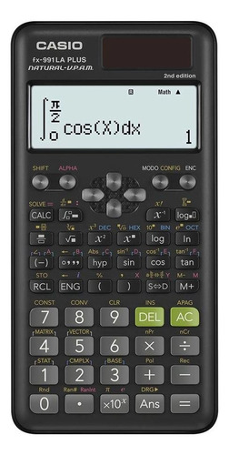 Calculadora Científica Casio Fx-991la Plus Negro