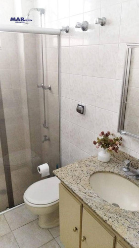 Imagem 6 de 11 de Apartamento Com 2 Dormitórios À Venda, 110 M² Por R$ 480.000,00 - Pitangueiras - Guarujá/sp - Ap11273