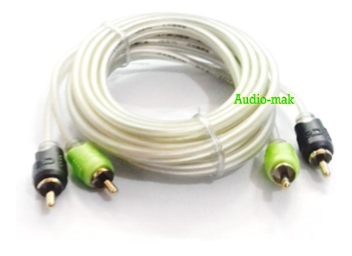 Imagen 2 de 4 de Rca Carbon Audio 3 Mt Flexible 100% Cobre Pro Max