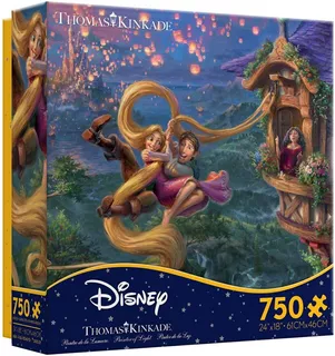 Enredados Rapunzel Tangled Rompecabezas 750 Pz Serie Arte