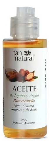 Tan Natural Aceite Cabello Jojoba Y Argan 60ml