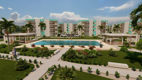 Imagen 6 de 10 de Apartamentos De 1 Habitación Más Estudio Con Excelente Plusvalía, Pueblo Bávaro