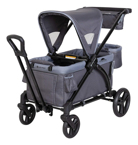 Coche Baby Trend Expedition 2-in-1 Stroller Wagon Plus Gris