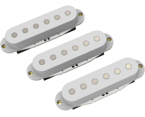 Microfono Ds Para Guitarra Ds10 Pickups Sc1 Set Blanco