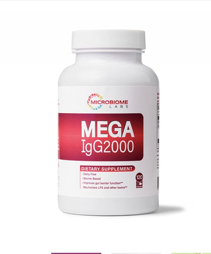 Microbiome Labs Mega Igg2000 (120 Cápsulas)