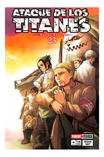 Manga Ataque De Los Titanes Vol. 23 (panini Méx)