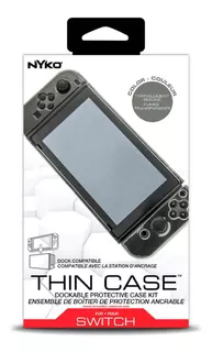 Protector Acrilico Nintendo Switch Nyko Thin Case Smoke