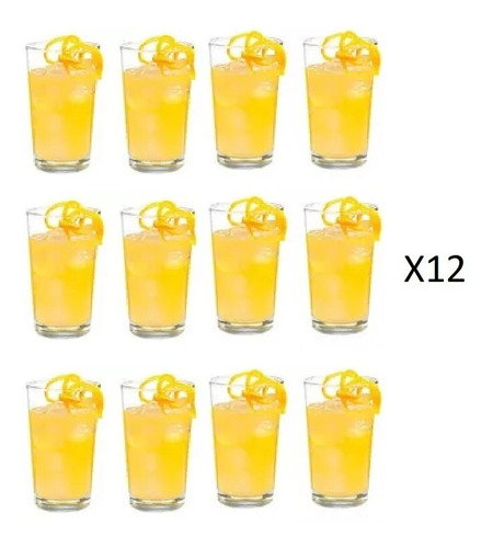 Vaso Siena Para Bebidas X12u