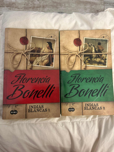 Libro Indias Blancas 1 Y 2 - Florencia Bonelli