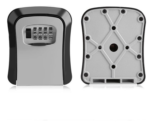 Jja Caja De Seguridad Con Llave, Código De Combinación De 4