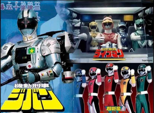 Liveman , Flashman Y Jiban