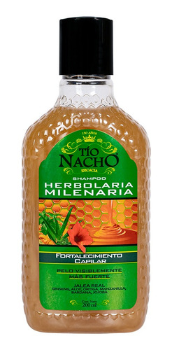 Tío Nacho Shampoo Herbolaria Milenaria 200ml