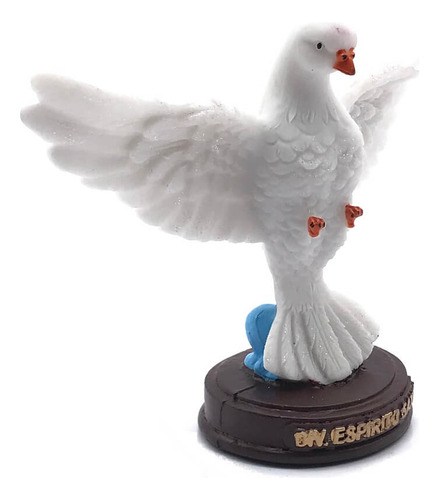 Imagem Divino Espírito Santo De Mesa Resina 12 Cm