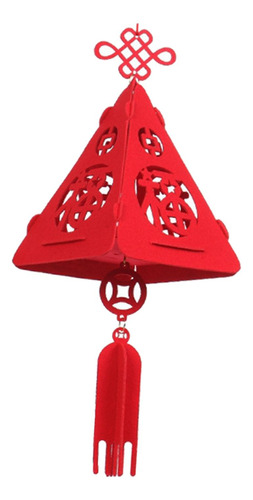 2 Linterna China Linterna Roja Linterna 3d Para El Festival