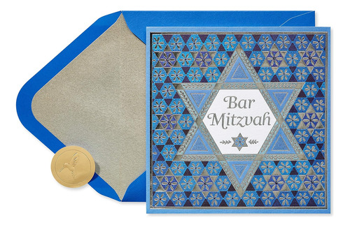 Tarjeta De Bar Mitzvah (joven Caballero)