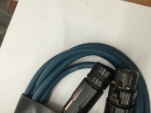 Imagen 3 de 3 de Cable Italiano Profesional Prosound Y Xlr Switchcraft 3 Mts