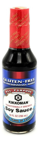 Salsa Soya Kikkoman Gluten Free Soy Sauce, 10 Oz - 2 Piezas