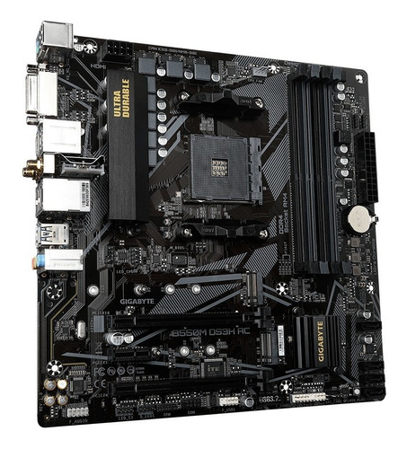 Motherboard Gigabyte B550m Ds3h Ac Amd Am4 Ddr4 Wifi