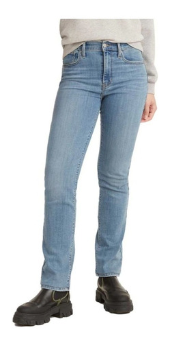 Imagen 1 de 4 de Pantalon Jeans Levis Mujer 724 High-rise Straight Original
