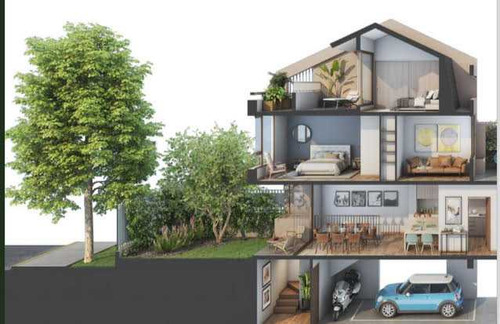 Moderna Casa Tipo Townhouse (67615)