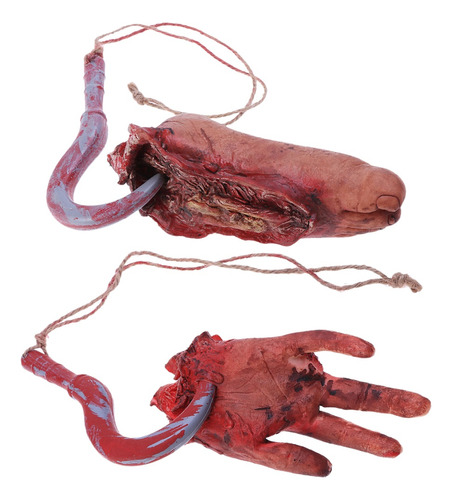 Halloween Scare Props Para Cuerpo Humano, 2 Unidades