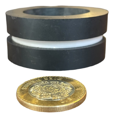 2 Imanes De Ferrita Anillo Dona De 60mm X 10mm Interio 40mm