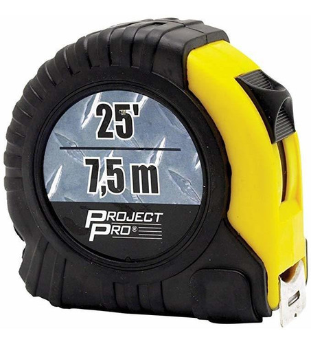 Herramienta De Rendimiento 1474 25' Cushion Grip Tape Measur