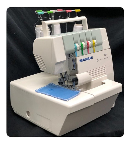 Imagen 8 de 9 de Maquina Overlock Marca Hercules 4 Hilos Portatil Enviogratis