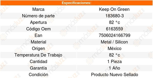 Termostato Ford Explorer 4.0l V6 91_00 Kg 6192512