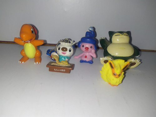 Lote Figuras Pokémon Mini Originales Nintendo No Digimon