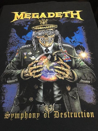 Megadeth - Symphony Of Destruction - Polera- Cyco Records