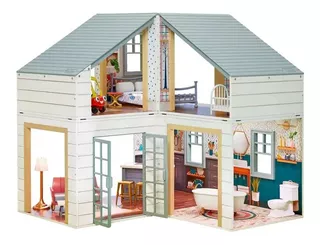 Little Tikes Casa De Muñecas Real Wood Madera Real Color Blanco