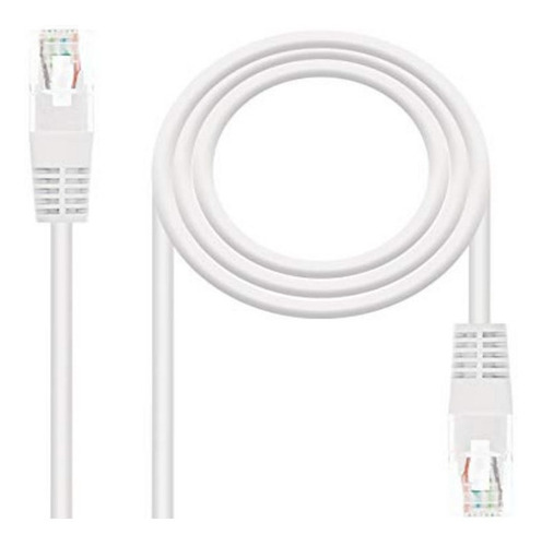 Imagen 1 de 1 de Patch Cord Cat5 Blanco 5ft (1 .5mts) Ul
