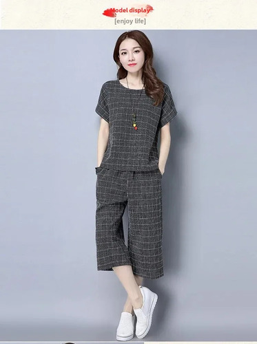 Para Conjunto De Pantalones Cortos Casuales De Verano A