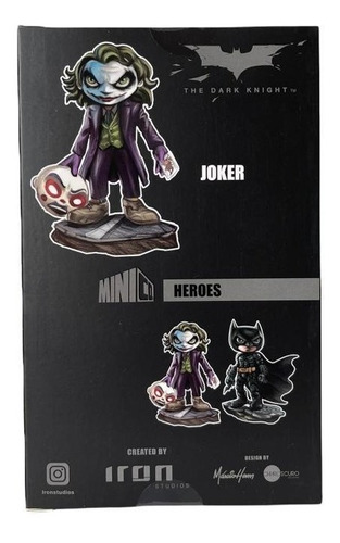 Figura Dc The Joker The Dark Knight Minico 3920 Iron Studios