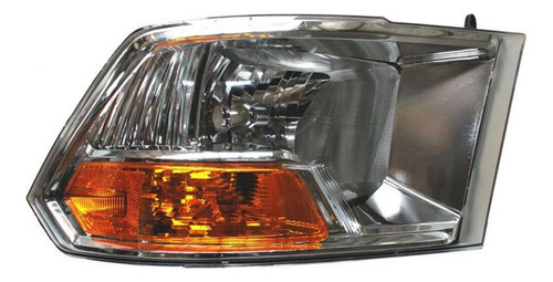 Faro Para Dodge Ram 2500 2009-2012 Halógeno Un As Derecho/pasajero