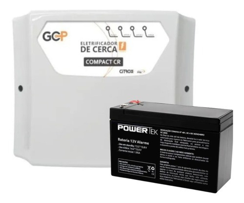 Central De Choque Gcp Smd Cr Com Controle  Alarme C/ Bateria
