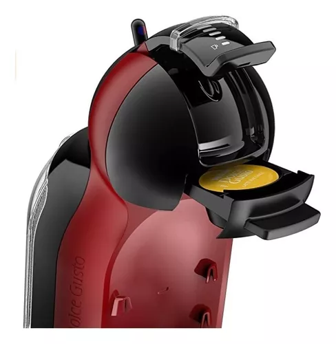 Cafetera portátil Nescafé Dolce Gusto Arno Mini Me automática roja y negra  para cápsulas monodosis 220V