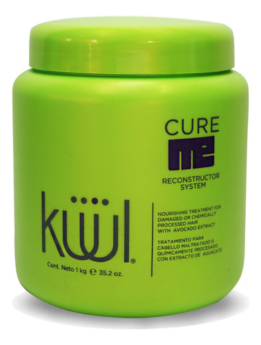 Tratamiento Capilar Kuul Cure Me Reconstructor System 1kg