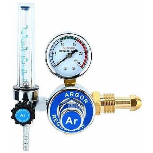 Regulador De Argón Con Medidor De Flujo Tig Soldador Mig Sol