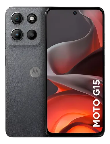 Smartphone Motorola Moto G15 256gb 12gb Ram Boost Grafite - Grafi...