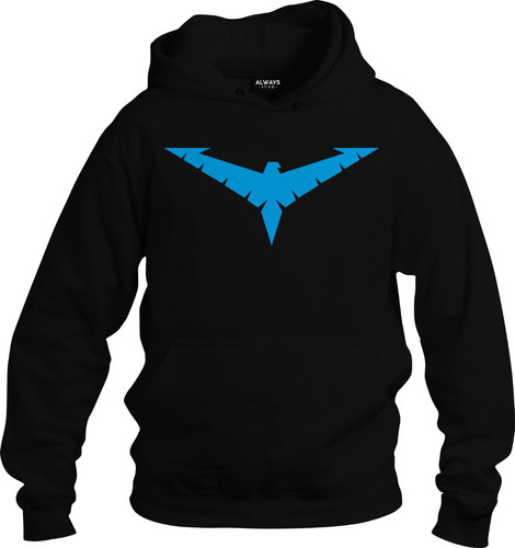 Sudadera Hoodie Nightwing Batman M8 - Adulto Niño