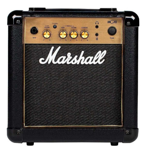 Amplificador Para Guitarra Marshall Mg10 110v/220v Cor Preto 220v