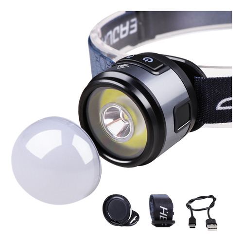 Cabeza De Lámpara Led Para Acampar, Correr, Trabajar, Pescar