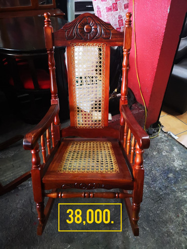 Silla Mecedora En Cedro; Sillitas Para Exteriores Mi Mueble