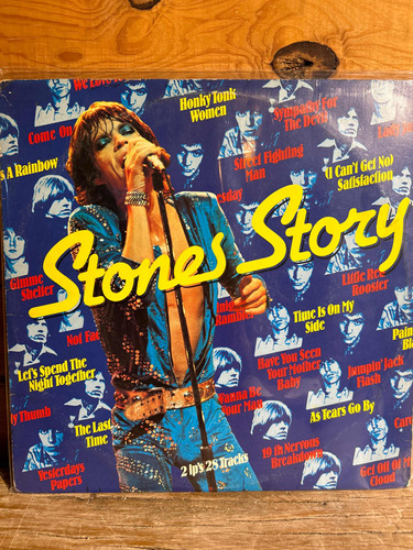 Lp X 2 Rolling Stones Story Vinilo Original 1981 Jagger