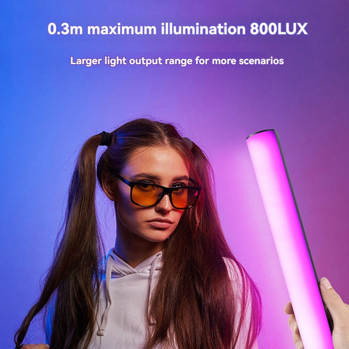 Varita De Luz Led Puluz Rgb, Barra Magnética Portátil A Todo