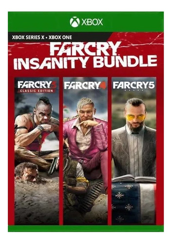 Far Cry Insanity Bundle Codigo 25 Digitos Global One E X/s